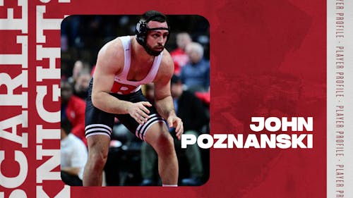 Junior 197-pounder John Poznanski has made an immense impact during his time with the Rutgers wrestling team. – Photo by Elliot Dong