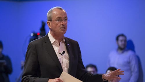 Phil Murphy plans to focus on big ideas for the Garden State — pushing legislation which lowers taxes for middle-class citizens, legalizing recreational marijuana and increasing worker minimum wages to $15 an hour. – Photo by Dimitri Rodriguez
