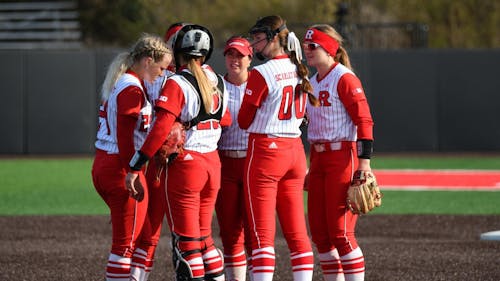 The Rutgers softball team gained two more conference victories with wins over Maryland at home today. – Photo by Tom Gilbert / ScarletKnights.com