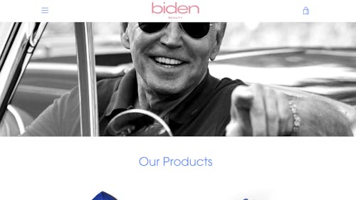 Capitalism and politics have a role to play in every U.S. election, but the Biden beauty blender is one of the latest stints of this crossover. – Photo by Bidenbeauty.com