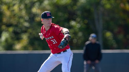 Junior pitcher Drew Conover led the Rutgers baseball team to a win over George Mason in the Swig and Swine Classic but the Scarlet Knights (2-4, 0-0) dropped the following two games in the tournament. – Photo by ScarletKnights.com