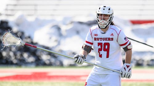 Senior long-stick midfielder Ethan Rall and the No. 3 Rutgers men's lacrosse team look to cap off a historic 2022 season with postseason success. – Photo by Scarletknights.com