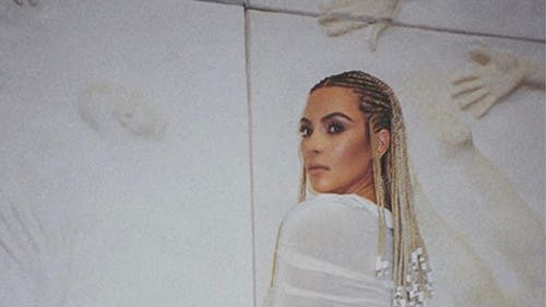 Kim Kardashian West was seen wearing Fulani braids on social media recently. Despite being called out many times for cultural appropriation, she still continues the same behavior.  – Photo by Photo by Instagram | The Daily Targum