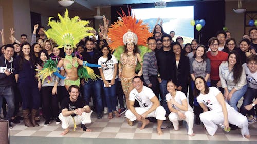The Organization of Luso Americans at Rutgers hosted a Carnaval on Friday. The event featured music, martial arts and traditional dances as it highlighted both the Brazilian festival as well as Portuguese culture.  – Photo by Manqi Yang