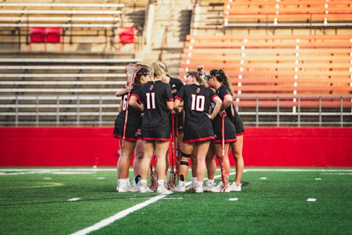 After falling to Yale 14-8 on Sunday afternoon, the Rutgers women's lacrosse team has now lost three straight games.  – Photo by Evan Leong