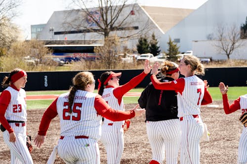 The Rutgers softball team will look to build off of its 2-1 home record when it takes on Wisconsin this weekend. – Photo by Christian Sanchez