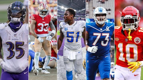 Rutgers football will be well-represented in the NFL Conference Championships. – Photo by @adamshefter / Instagram , @loganryan / Instagram , @sir_bash_alot / Instagram , @jonahjackson73 / Instagram , @lil_poppy856 / Instagram