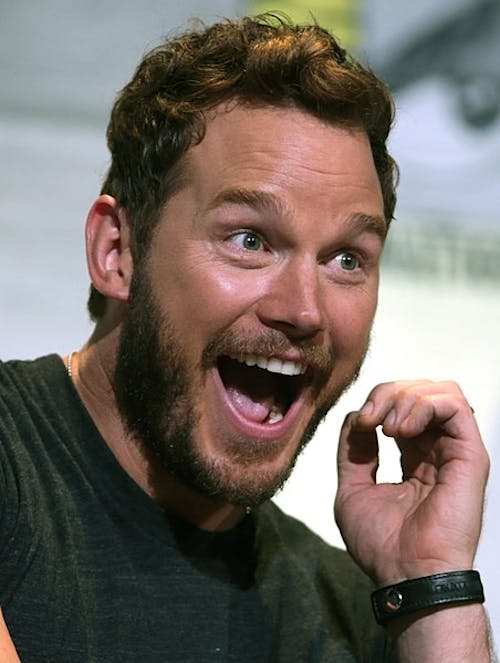 Chris Pratt is an actor known for his goofy, yet lovable characters, like Star Lord in "The Guardians of the Galaxy" franchise.  – Photo by Wikimedia