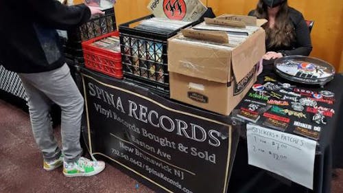 Whether you want records from Spina Records or jewelry, the many vendors and the excellent vibes made Corefest the place to be at. – Photo by S P I N A R E C O R D S/ Instagram