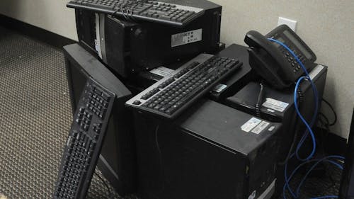 A study by Mark Pfeiffer in the Bloustein Local Government Research Center found that many local New Jersey government agencies used outdated or aging computer infrastructure, putting them at risk to cyberattack. – Photo by Dimitri Rodriguez