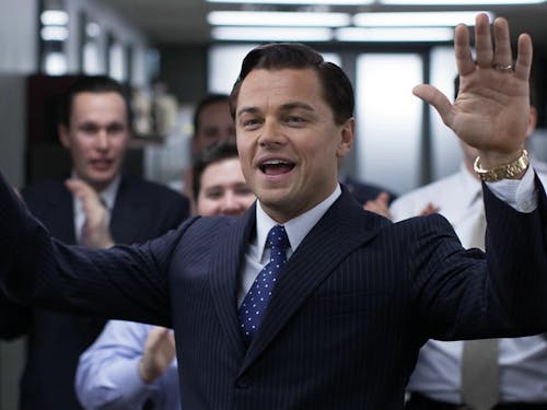 Leonardo DiCaprio gained much critical praise for his role as stockbroker Jordan Belfort in "The Wolf of Wall Street." – Photo by @TheWolfofWallSt / X.com