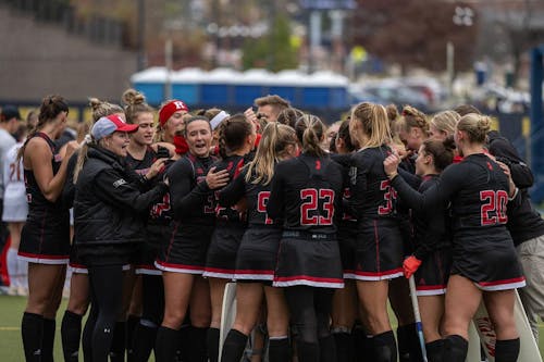 The Rutgers field hockey team fell to Maryland 2-1 in the second round of the Big Ten Tournament. – Photo by Daryl Marshke / ScarletKnights.com