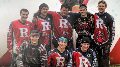 The Rutgers paintball team, formed in 1994, is attempting to raise funds for a national paintball event in April as its season comes to a close. – Photo by Courtesy of Brian Thompson