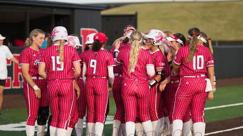 The Rutgers softball team couldn't handle the offensive production of Nebraska over the weekend, being swept in a three-game series in Lincoln, Nebraska.  – Photo by Scarletknights.com