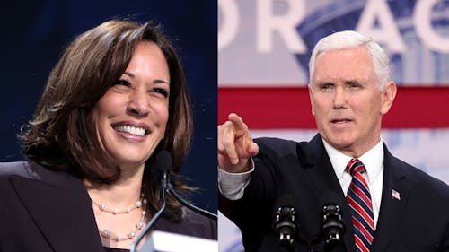 Vice President Mike Pence and Sen. Kamala Harris (D-Calif.) discussed the pandemic, unemployment levels and the upcoming elections, among other things, at the vice presidential debate. – Photo by Wikimedia